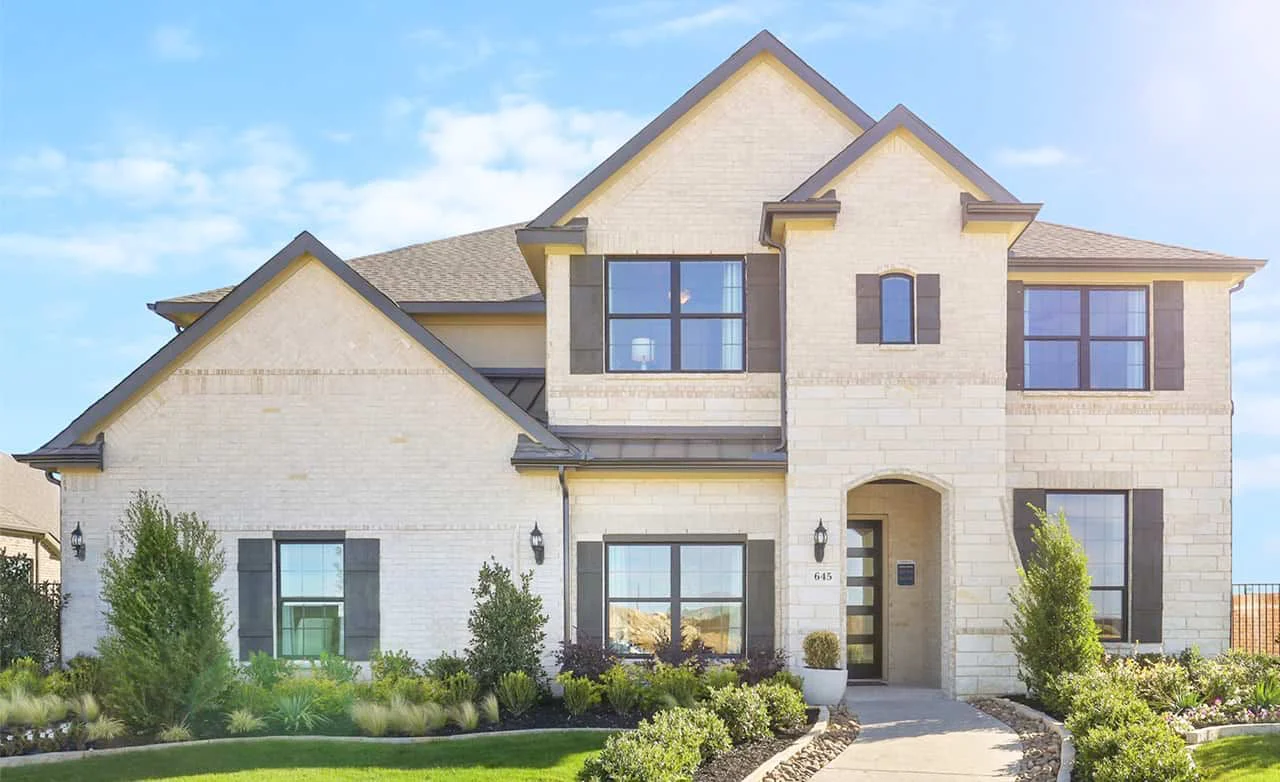 Westside Preserve New Homes Construction at Midlothian Brightland Homes